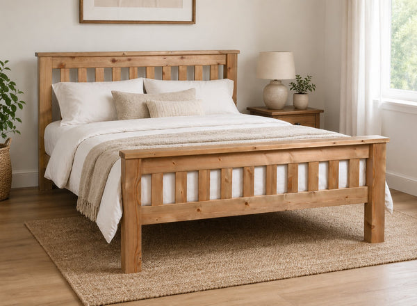 Fakenham Chunky Wooden Bed