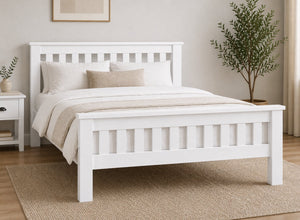 Fakenham Painted Chunky Wooden Bed