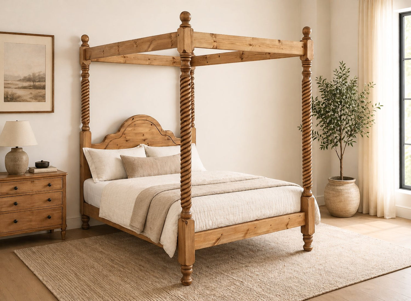 Farringdon 4 Poster Bed Frame