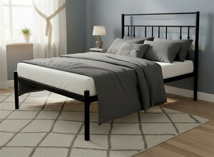 Georgia Bed in Black Finish (Low End)