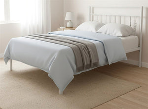 Georgia Bed in Painted White Finish (Low End)