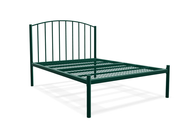 Melody Low End Metal Bed Frame Finished in Painted Green