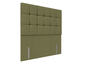 Celosia Floor Standing Headboard Finished in Moda Juniper Green