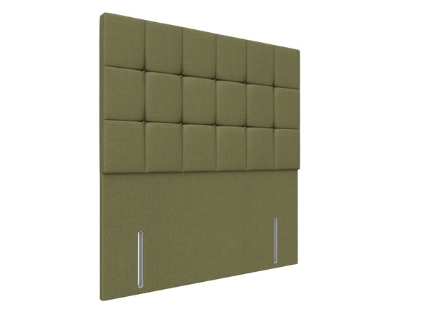 Celosia Floor Standing Headboard Finished in Moda Juniper Green