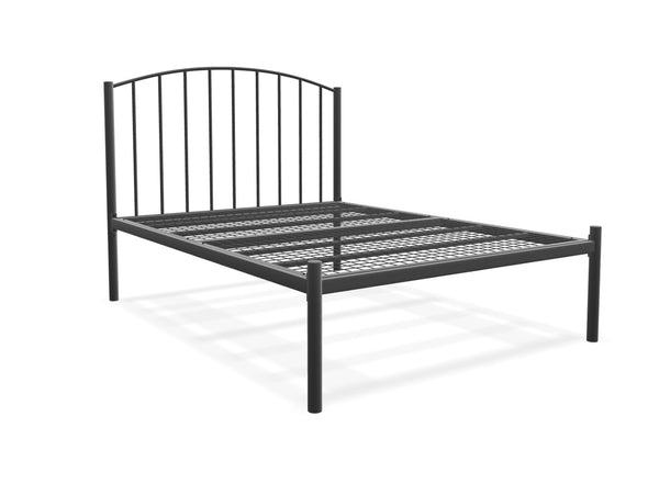 Melody Low End Metal Bed Frame Finished in Painted Grey