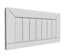 Viola Strutted headboard Finished in Moda Clay Grey