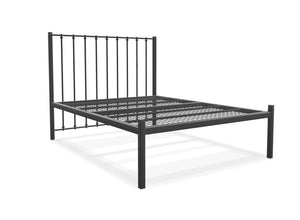 Norfolk Low End Metal Bed Frame Finished in Grey