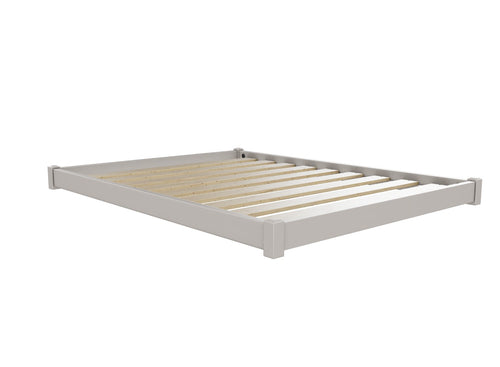 Ludham Wooden Floor Bed Finished in Painted Grey