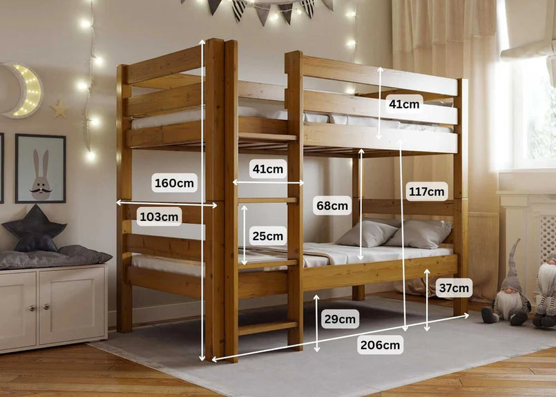 Wooden Bunk Bed Frame - Custom