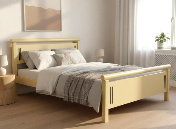 Harpley Bed in Dayroom Yellow Finish