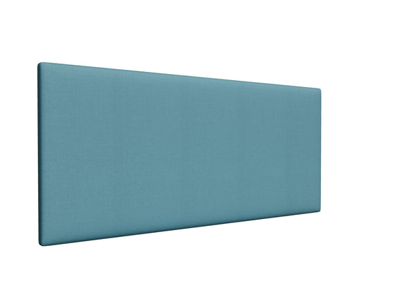 Hermia Strutted Headboard Finished in Moda Cobalt Blue