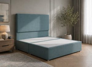 Heather Suede Divan Bed