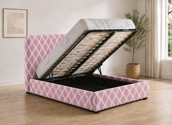 Heather Ottoman in GIA4267 Fabric