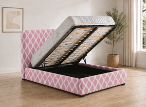 Heather Ottoman in GIA4267 Fabric