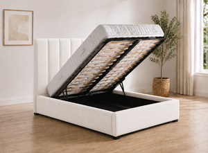 Iberis Ottoman - Daisy White Boucle