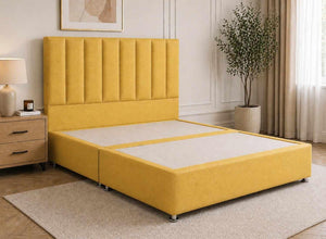 Iberis Sunflower Yellow Wool-Blend Divan