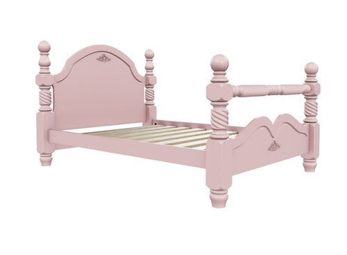 Illington Wooden Bed Frame Finished in Painted Nancys Blushes Pink