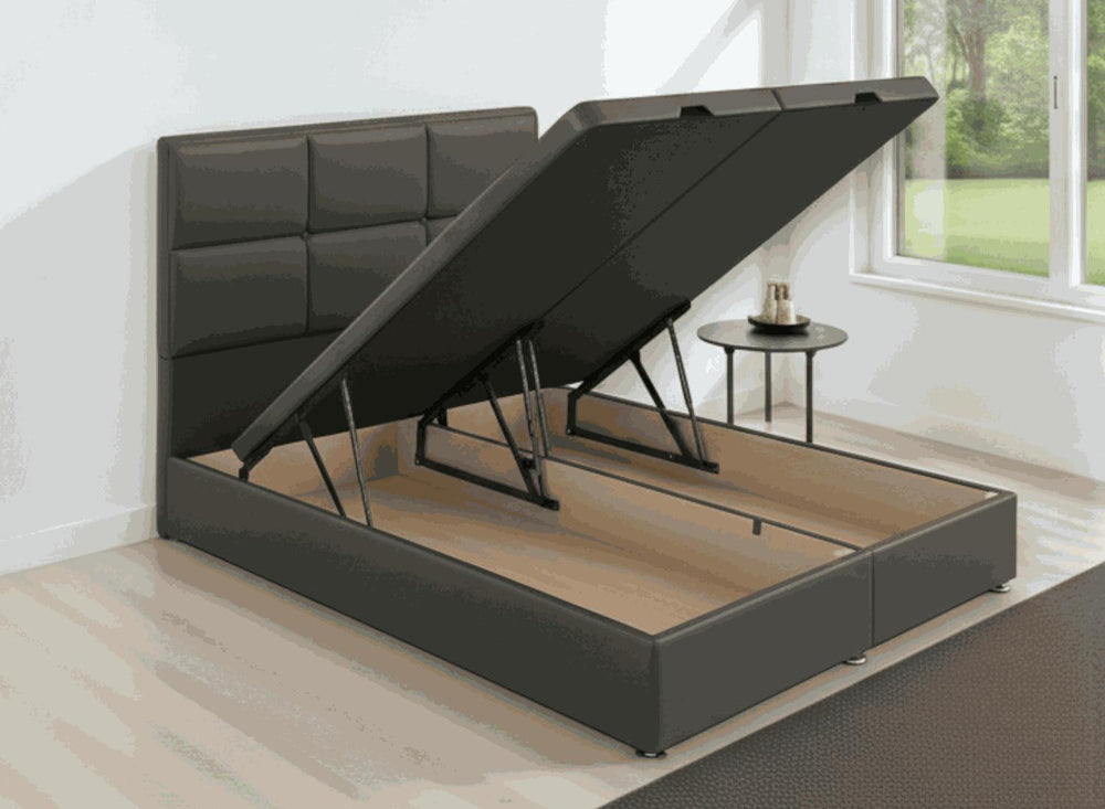 In Stock | King Size | Electric Ottoman Base & Diaschia Headboard Bundle
