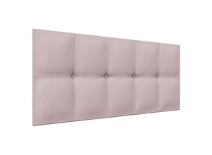 Inidigo Strutted Headboard Finished in Moda Rose Pink