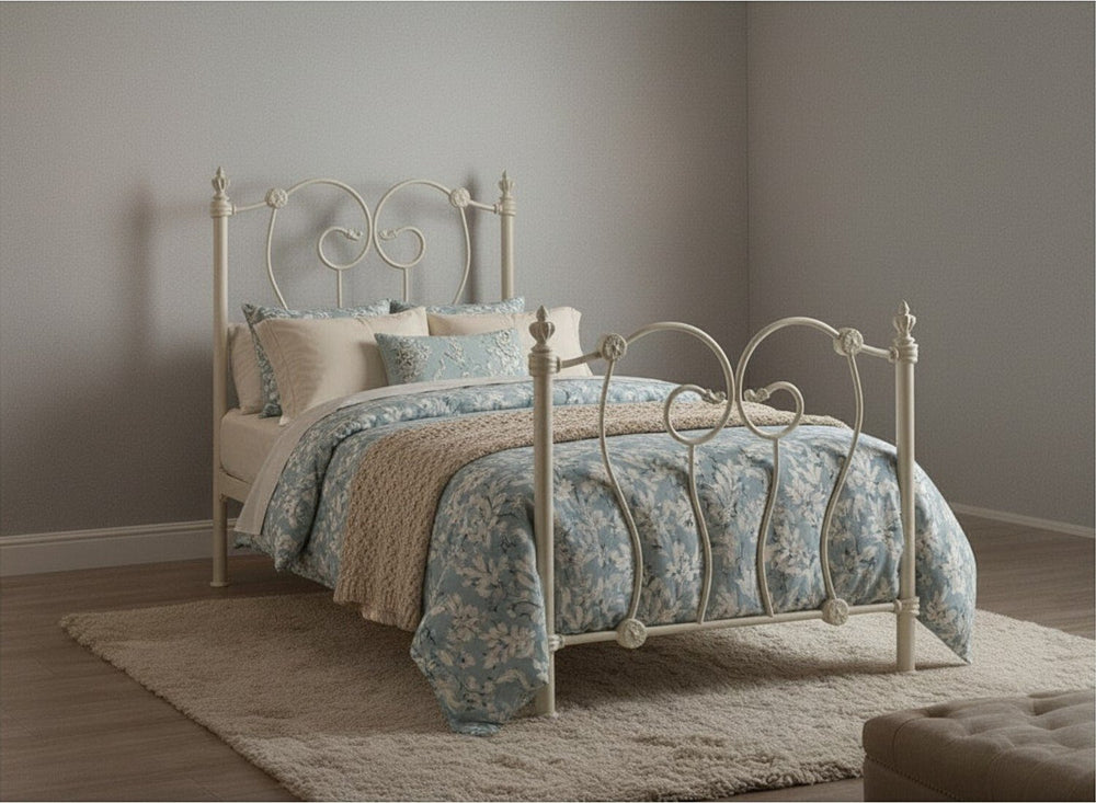 Inova Bed in Black Finish, Single Size