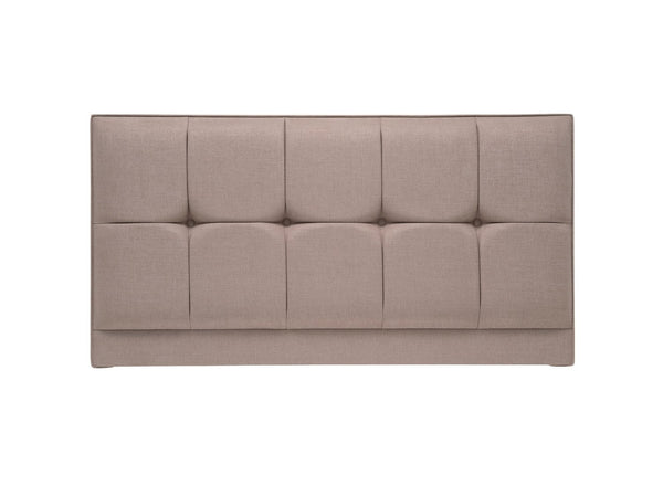 Corydalis Buttoned Headboard Shown in Wall Mounted Style