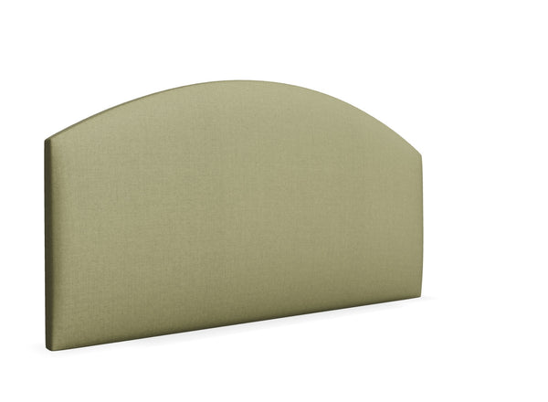 Fuchsia Strutted Headboard Finished in Moda Juniper Green