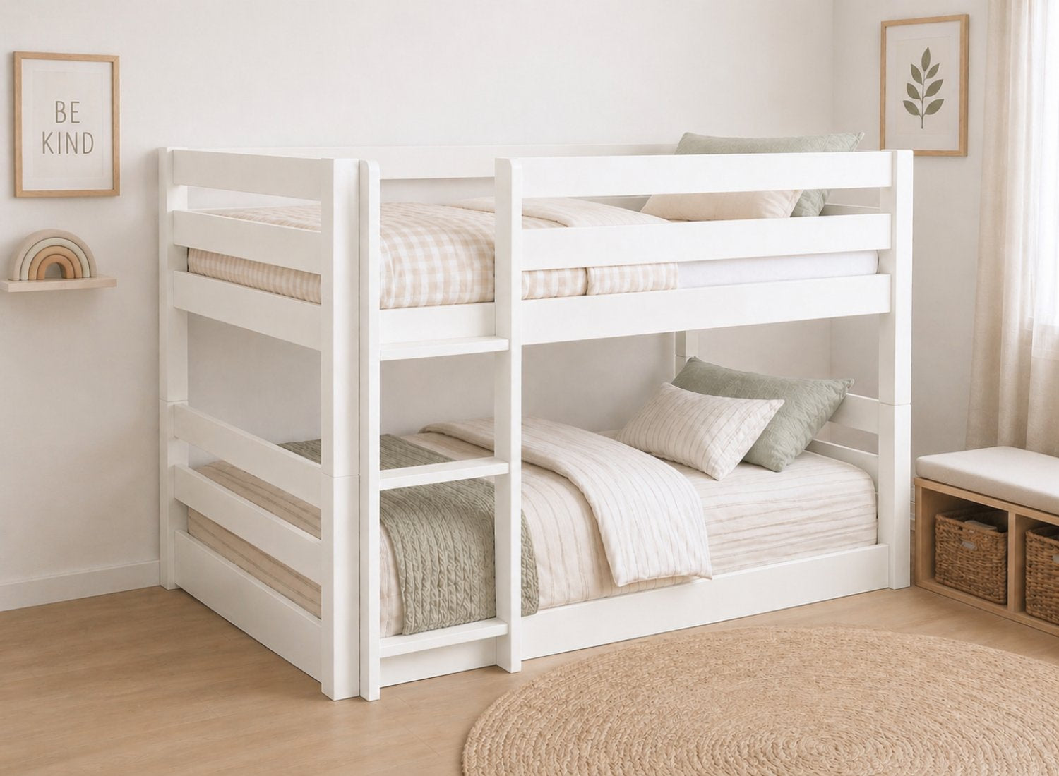 Side Bunks Keswick Floor Bunk Bed | Endurance Beds