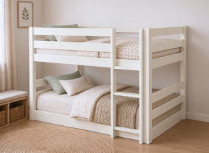 Keswick Cream Floor Bunk Bed, Right-Hand Side Ladder