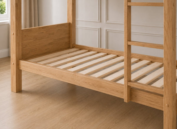 Lanmere Light Oak Bunk Bed Slats