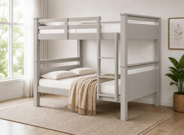 Lanmere Quad Bunk Bed in Grey
