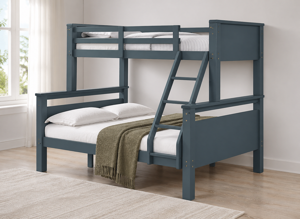 Lanmere Triple Bunk Bed in Hague Blue