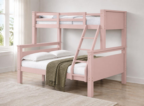 Lanmere Triple Bunk Bed in Pink