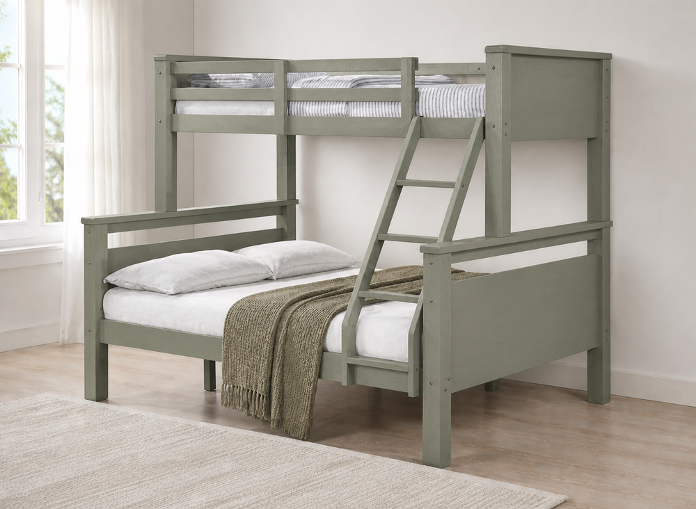 Lanmere Triple Bunk Bed in Grey