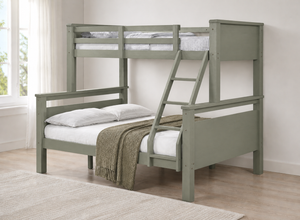 Lanmere Triple Bunk Bed in Sage Green
