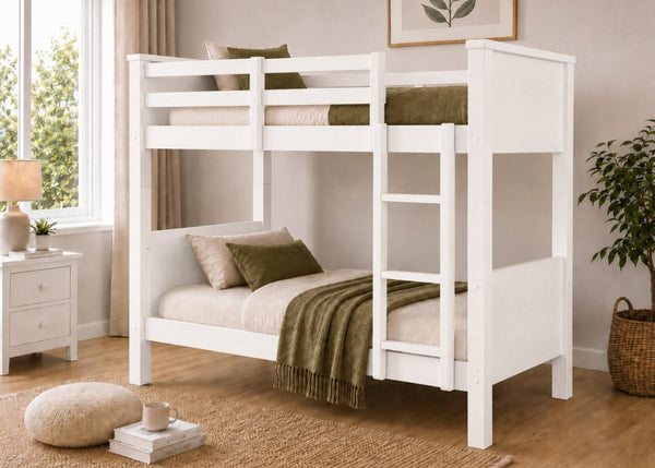 Lanmere Painted White Bunk Bed