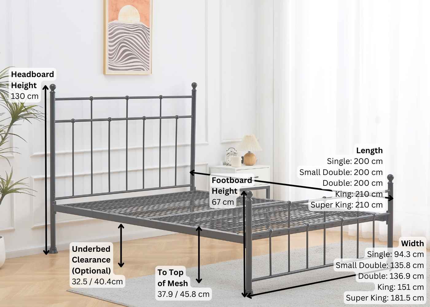 Letton Bed Dimensions