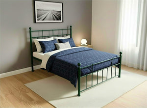 Levington Bed in Painted Green Finish