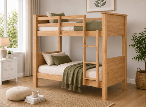 Lanmere Light Oak Bunk Bed 