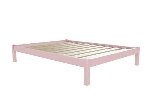 Lingwood Wooden Platform Bed Finished in Painted Nancys Blushes Pink