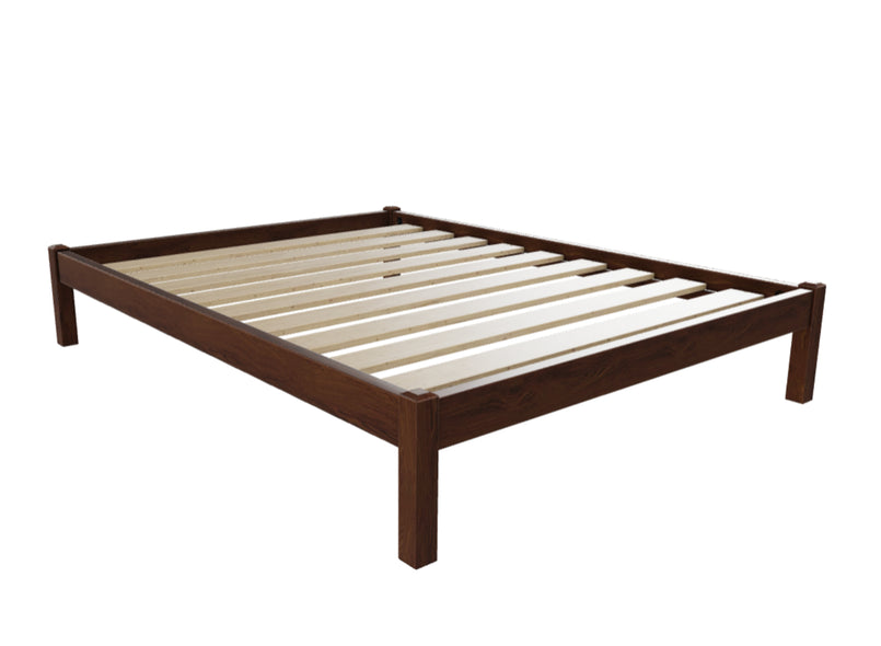 Lingwood Platform Bed in Chocolate Brown