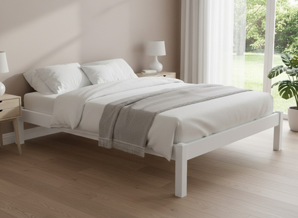 Lingwood Bed in All White Finish