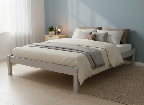 Lingwood Bed in Dovetail Grey Finish