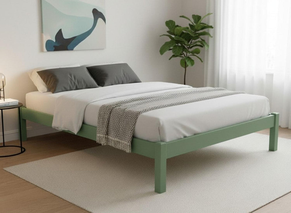 Lingwood Platform Bed Frame in Oak Finish