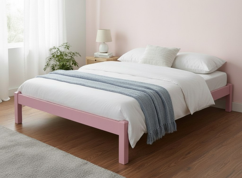 Lingwood Platform Bed Frame in Oak