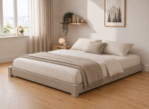 Ludham Grey Wooden Floor Bed
