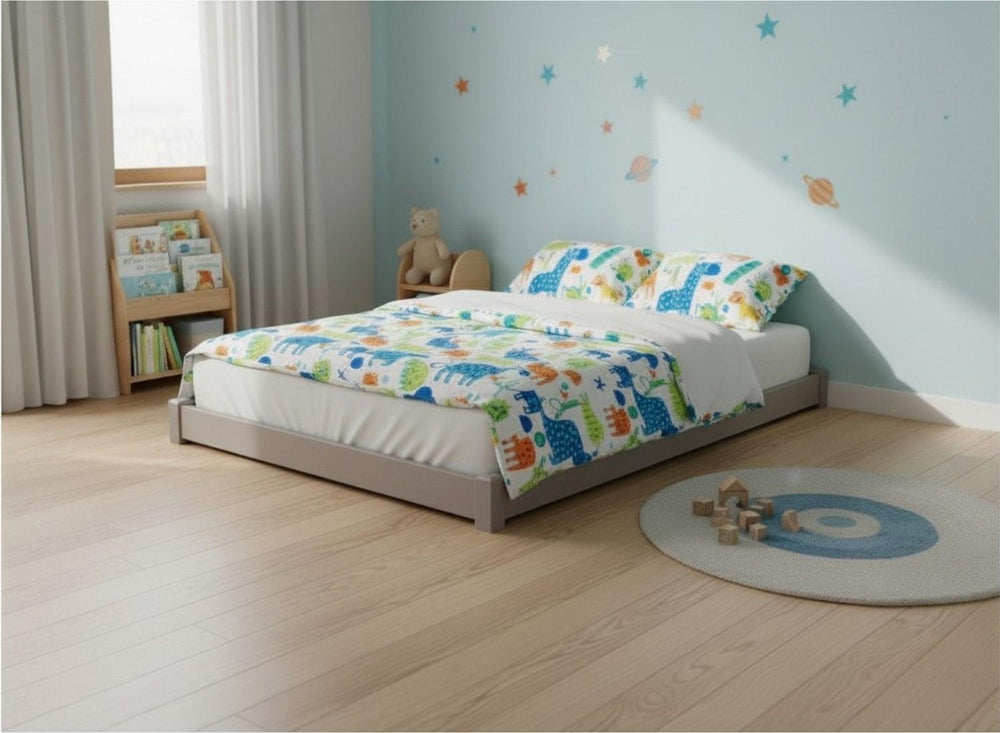 Ludham Floor Bed in Antique Finish