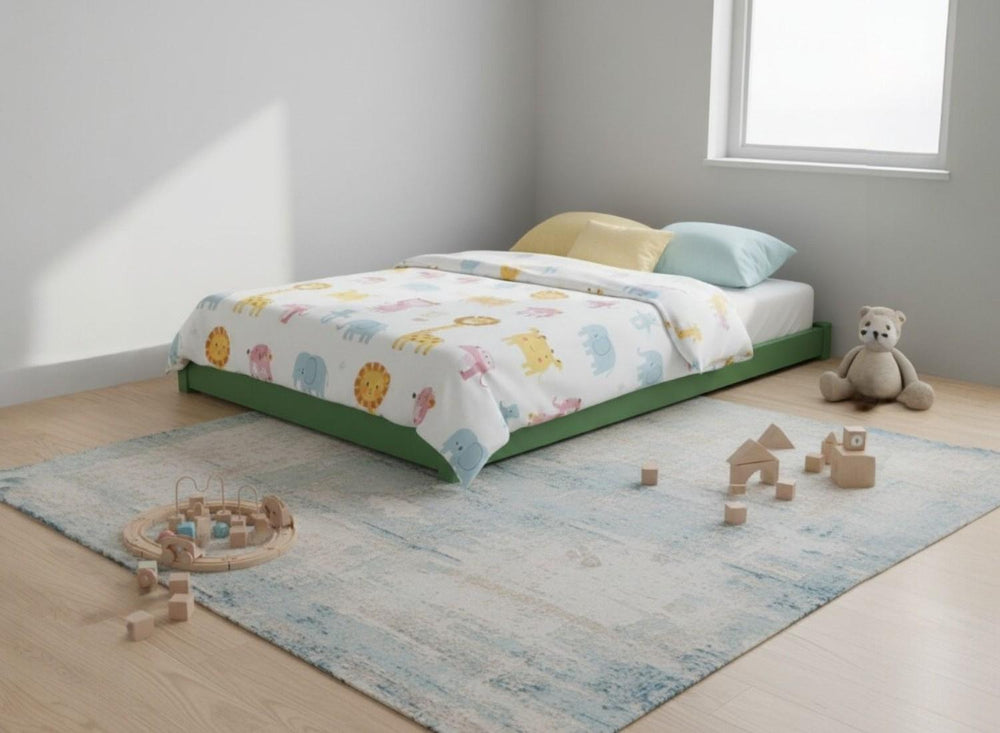 Ludham Floor Bed in Antique Finish