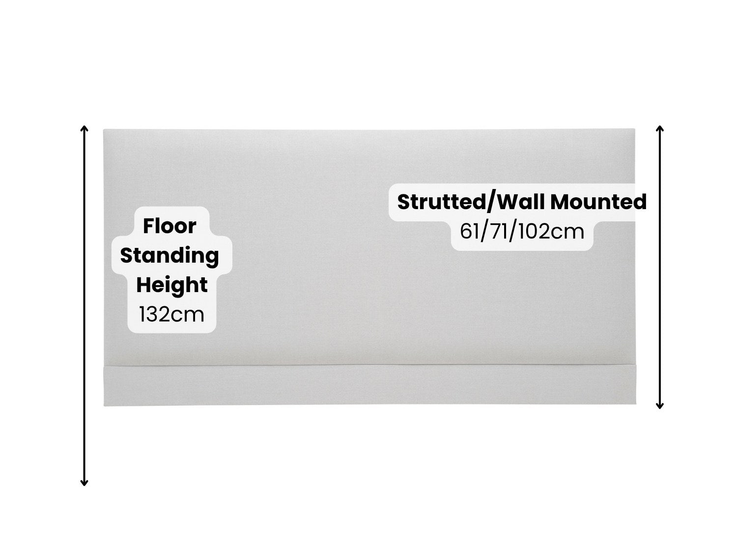 Lupin Headboard Dimensions