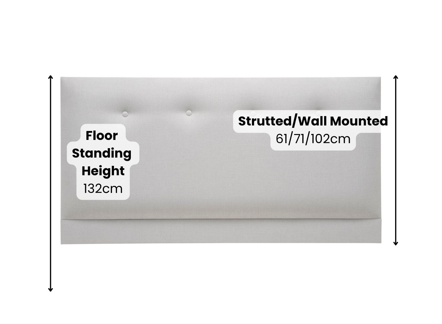 Mallow Headboard Dimensions