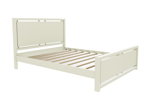 Marham Solid Oak Bed Finished in Painted Cream